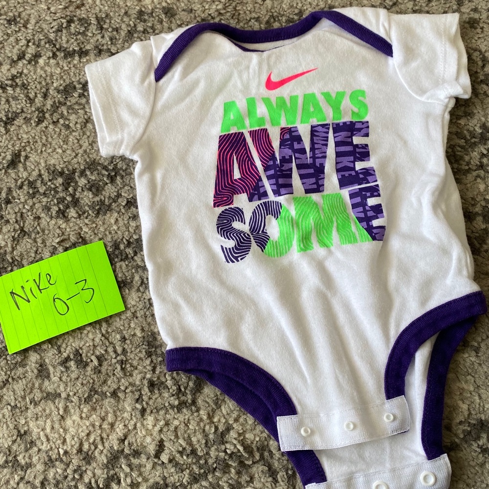 Nike onesie